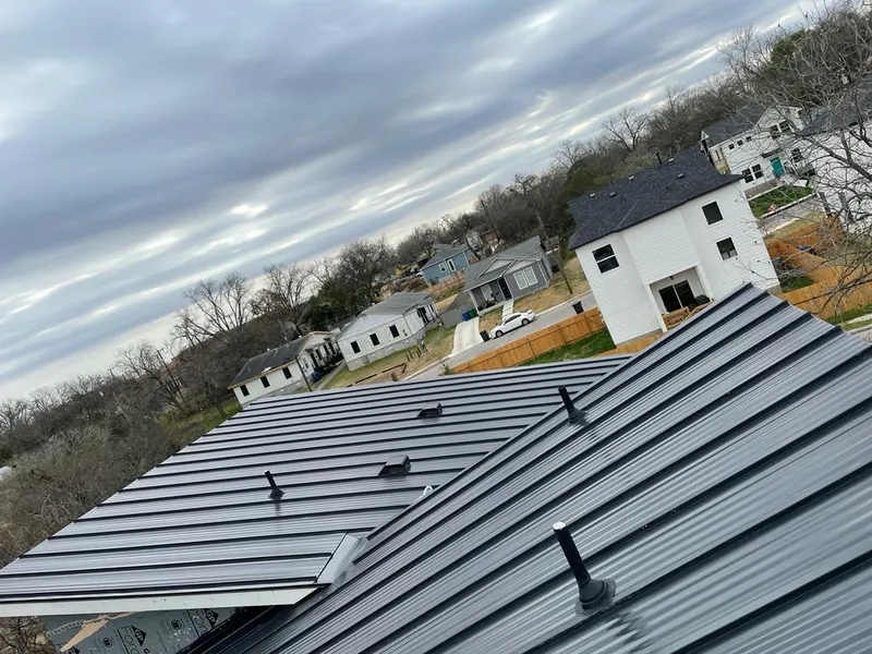 Standing seam metal roof panels with vents for Skylight Repair in Airway Heights
